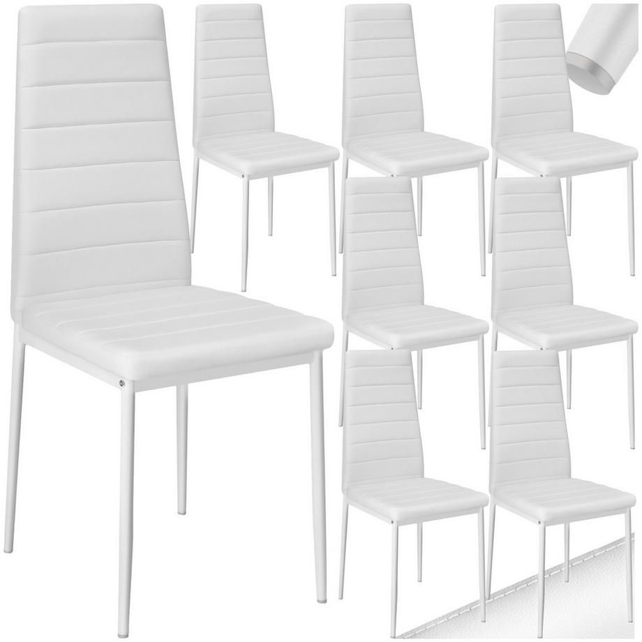 Set di sedie per sala da pranzo Thomas  imbottite con rivestimento in ecopelle