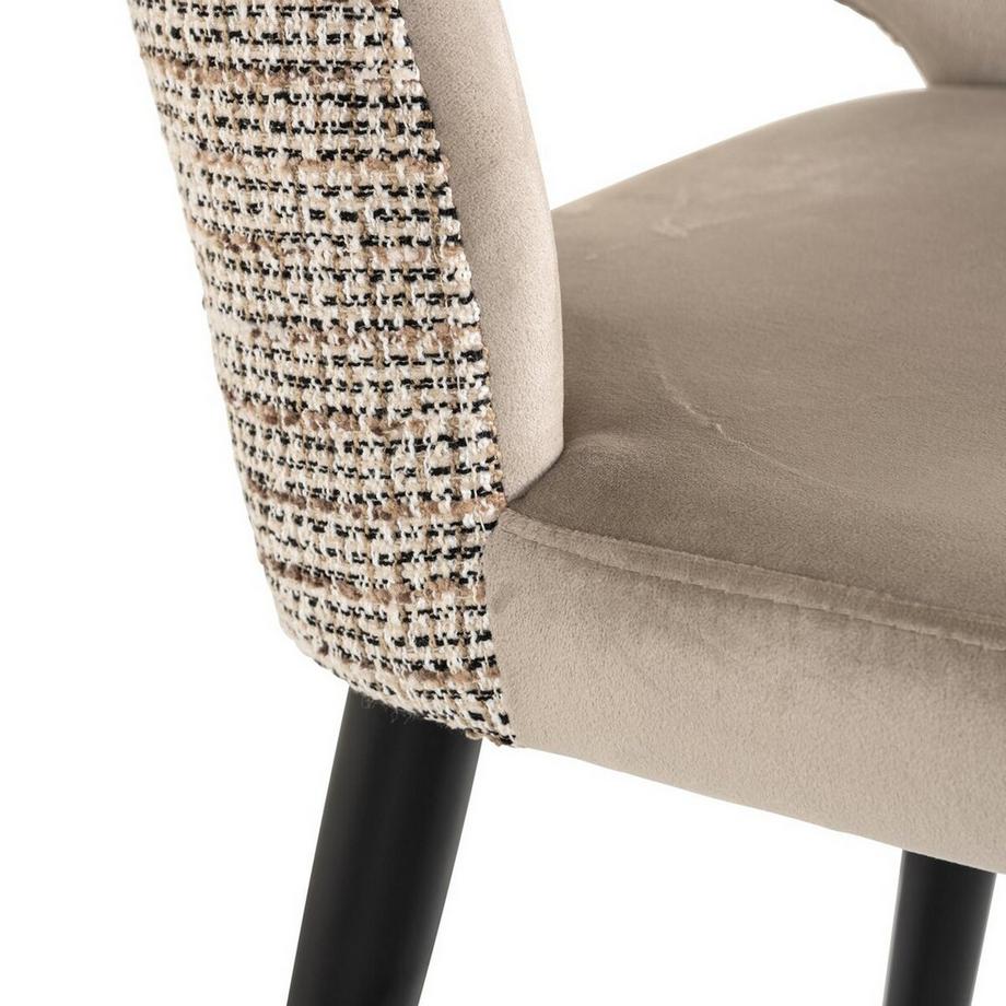 Richmond Interiors Chaise de comptoir Tabitha trendy nature (adaptée aux objets)  