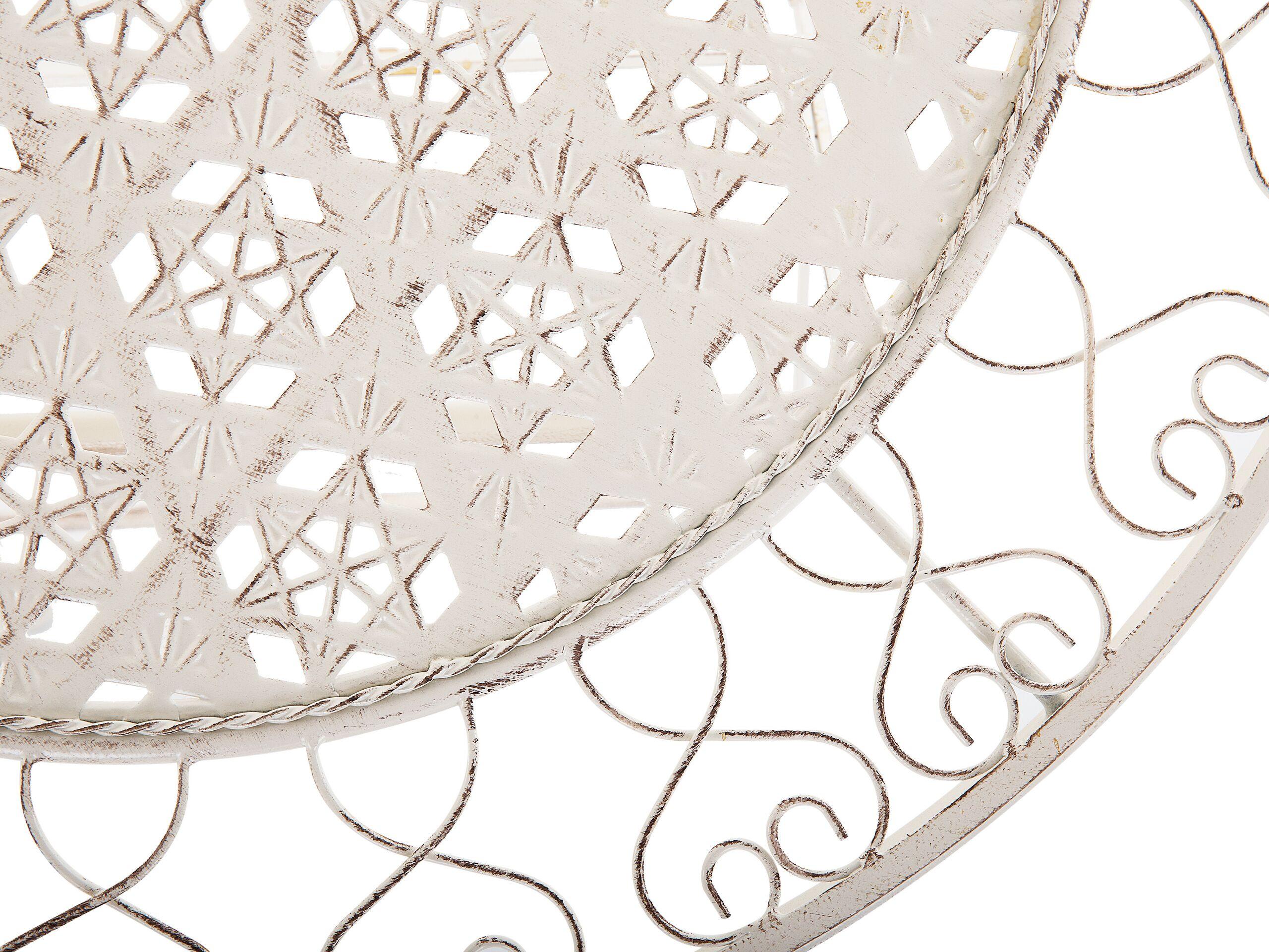 Beliani Tavolino Bistrot en Ferro Retrò TRIESTE  