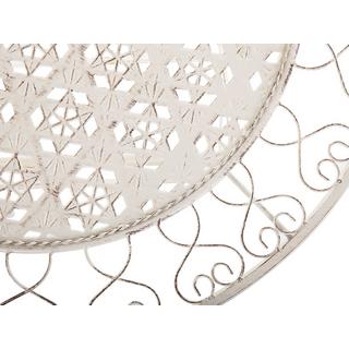 Beliani Tavolino Bistrot en Ferro Retrò TRIESTE  