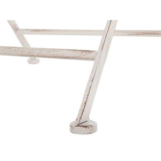 Beliani Tavolino Bistrot en Ferro Retrò TRIESTE  