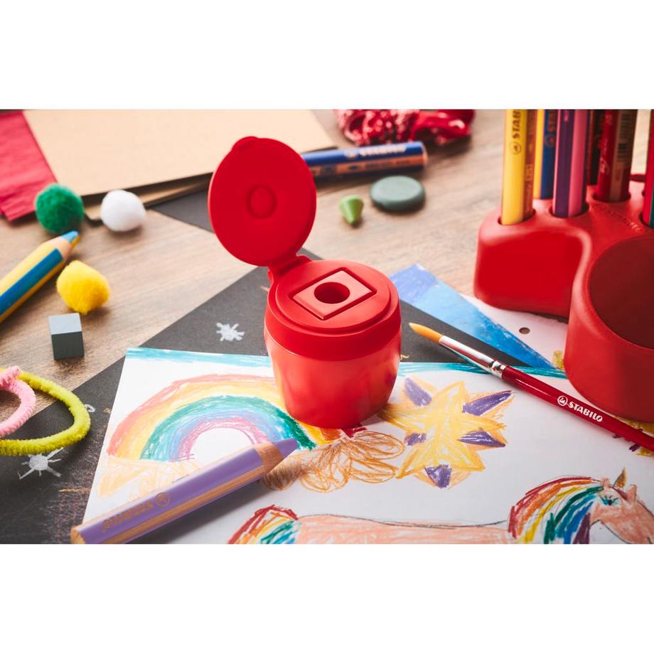 STABILO Taille-crayon  woody 3en1  
