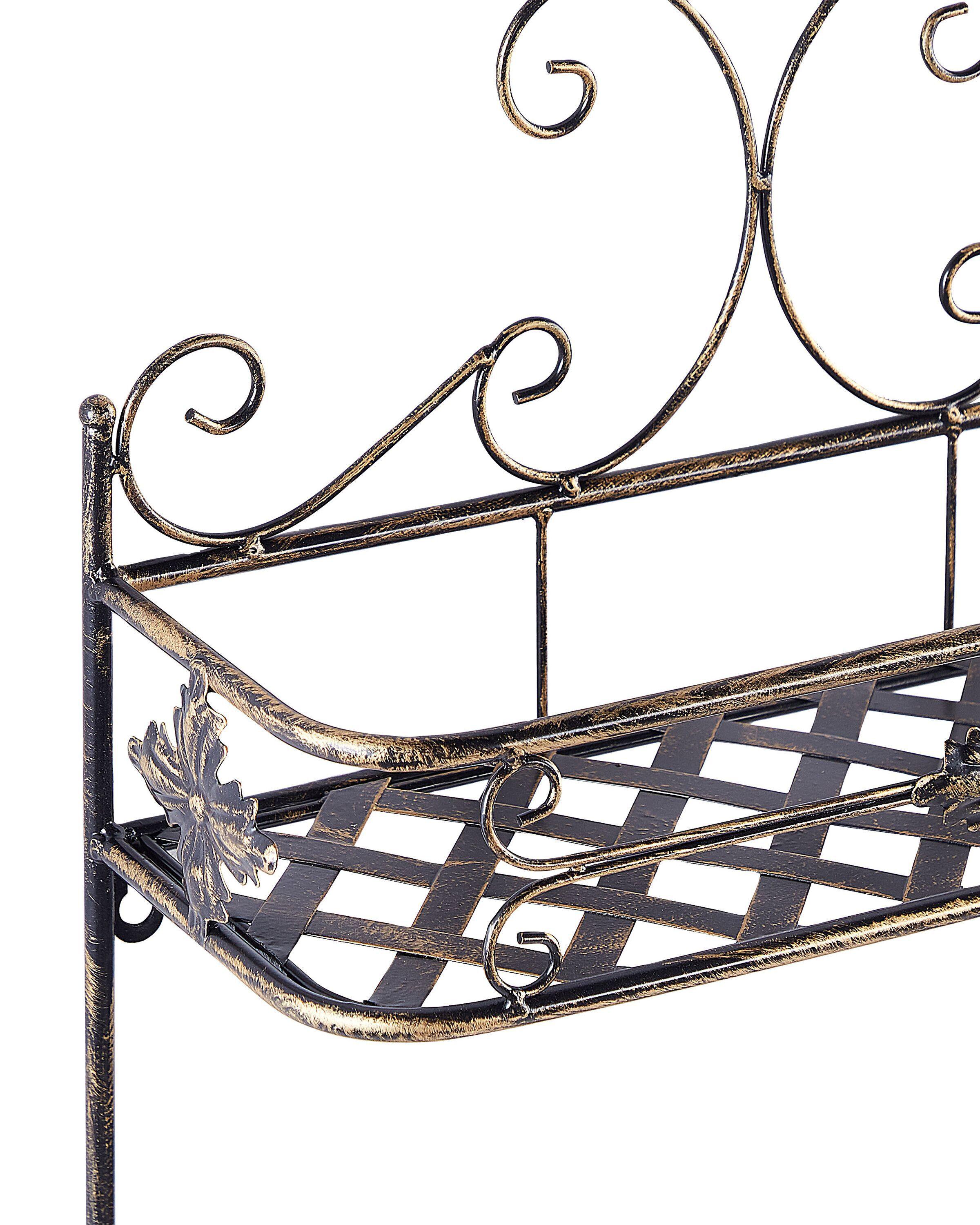 Beliani Wandregal aus Eisen Retro MARAYES  