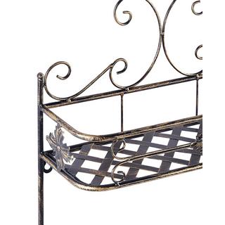 Beliani Wandregal aus Eisen Retro MARAYES  