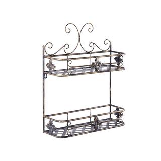 Beliani Wandregal aus Eisen Retro MARAYES  