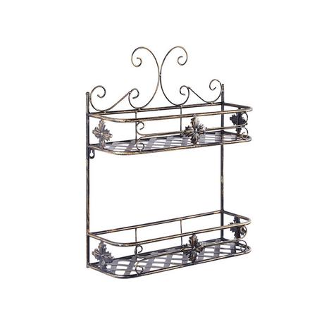 Beliani Wandregal aus Eisen Retro MARAYES  