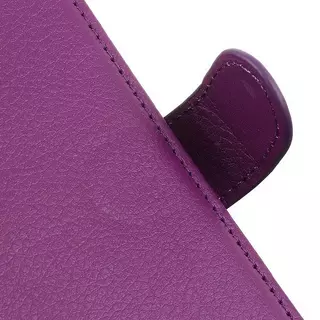 Cover-Discount  Nokia 1.4  - Cocque en similcuir Violet