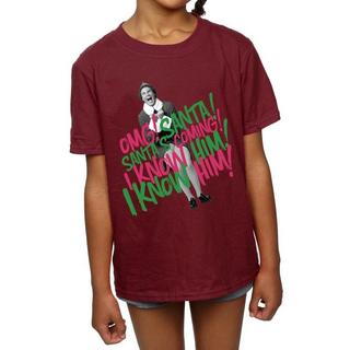 Elf  Tshirt SANTA'S COMING 