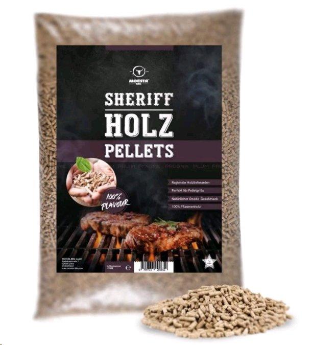 Moesta  Sheriff - Hartholz Pflaume Pellets 5 Kg 