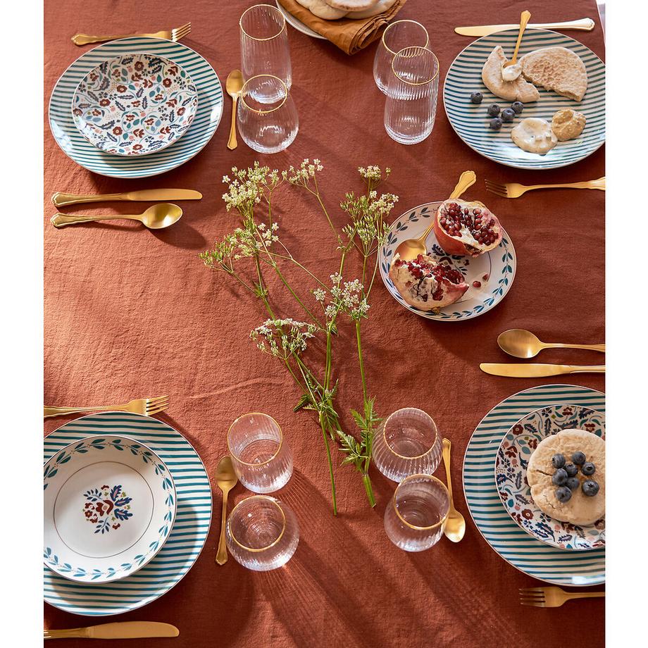 La Redoute Intérieurs 4er-Set Wassergläser Lurik  