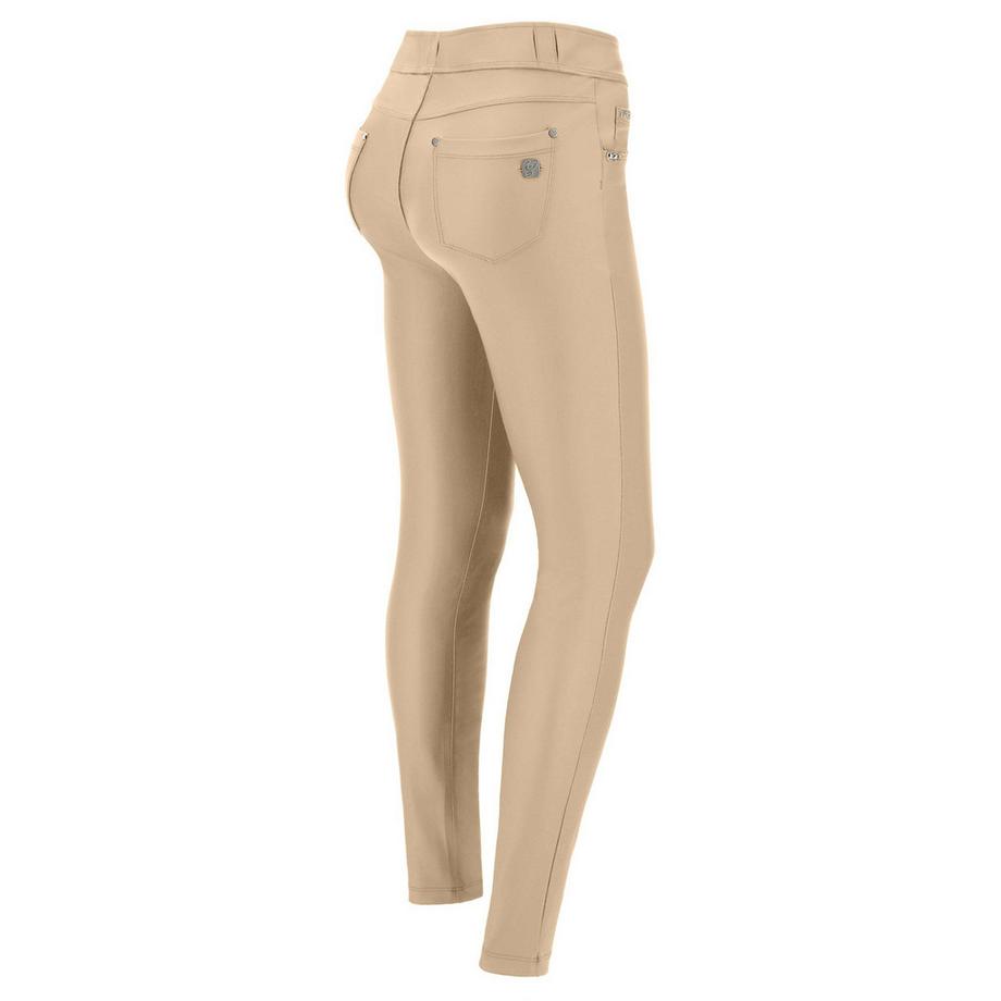 FREDDY N.O.W. Pants Simili-Cuir Slim Fit Ourlet Droit  