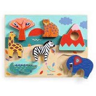 Djeco  Djeco-Reliefpuzzle Savana Story 