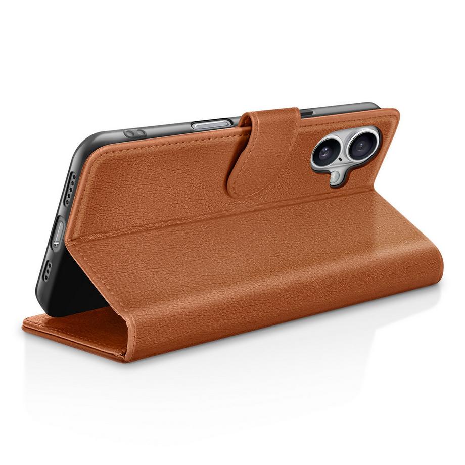 Avizar  Étui Portefeuille pour iPhone 17 avec Fonction Support et Languette Magnétique 