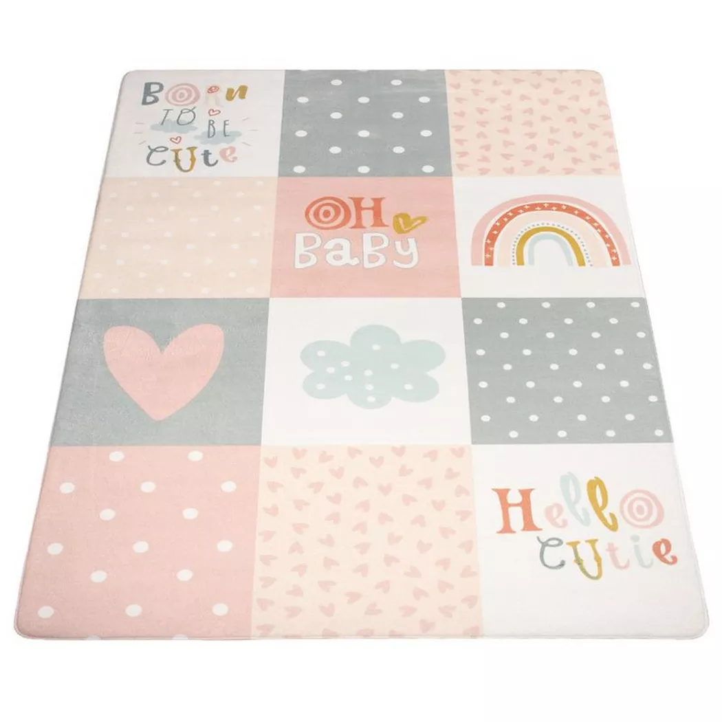 Paco Home - Tappeto per bambini tappeti per bambini diamanti, 80X150CM