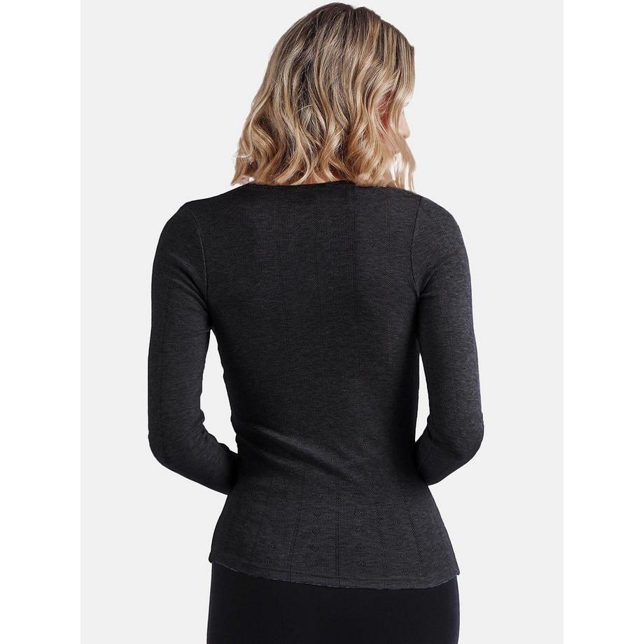 Admas Top Maniche Lunghe Desagujado  