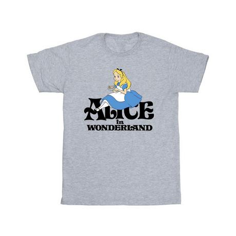 Disney  Tshirt ALICE IN WONDERLAND TEA DRINKER CLASSIC 