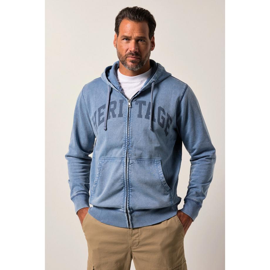 JP1880 Veste en molleton Poche kangourou Style vintage  