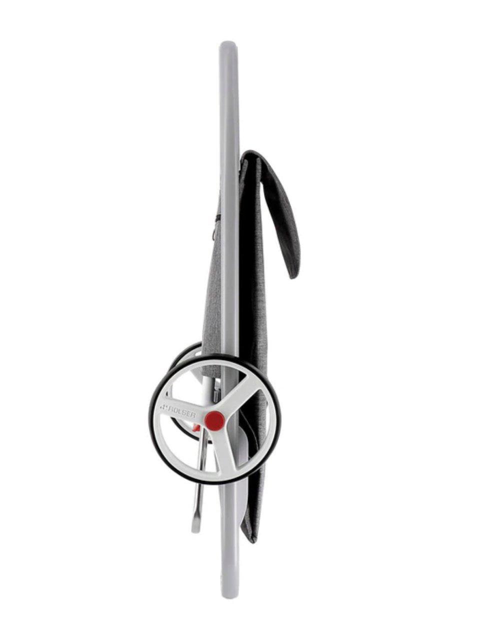 ROLSER COM8 MF Black Tube Einkaufstrolley  