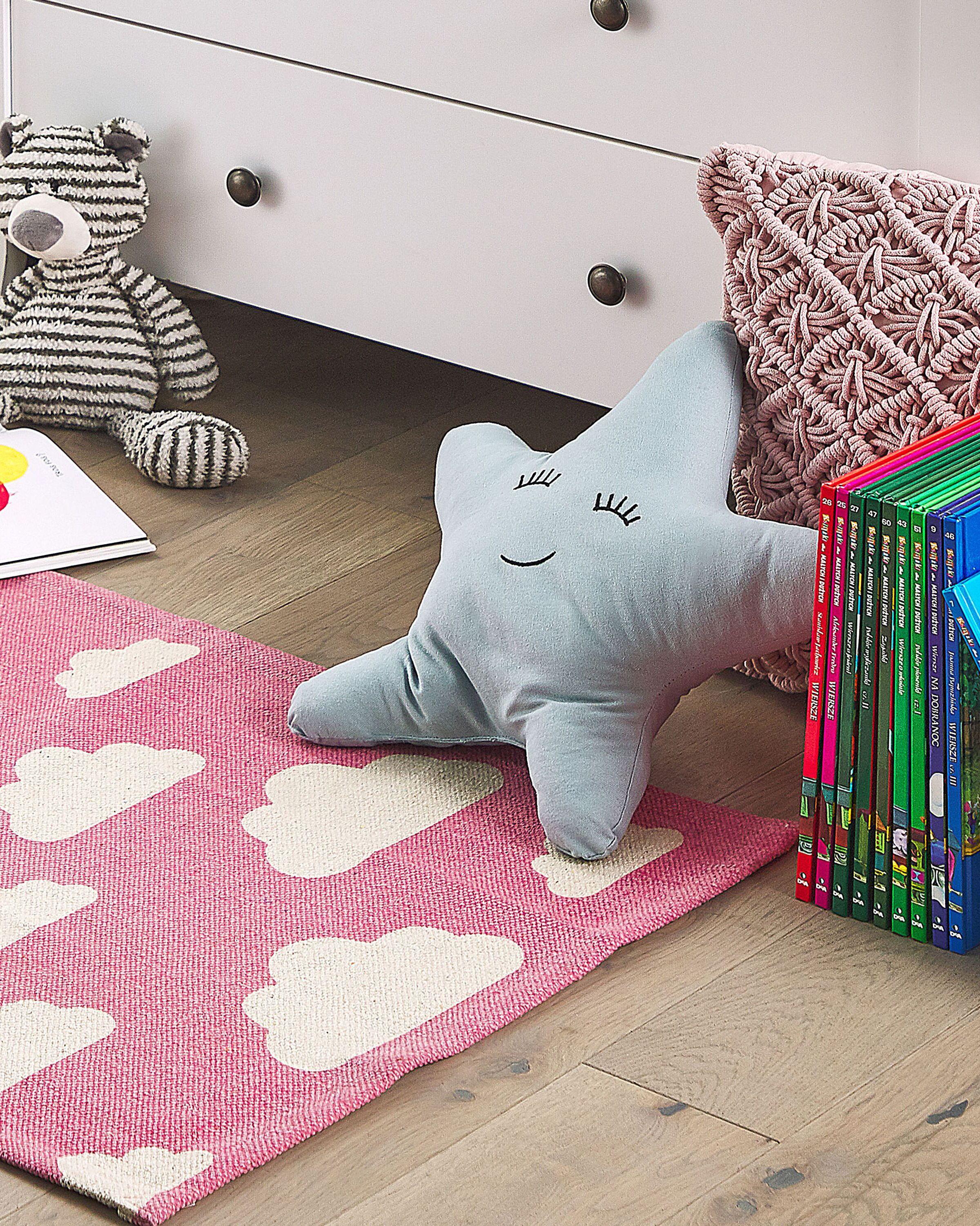 Beliani Tapis enfant en Coton Moderne GWALIJAR  