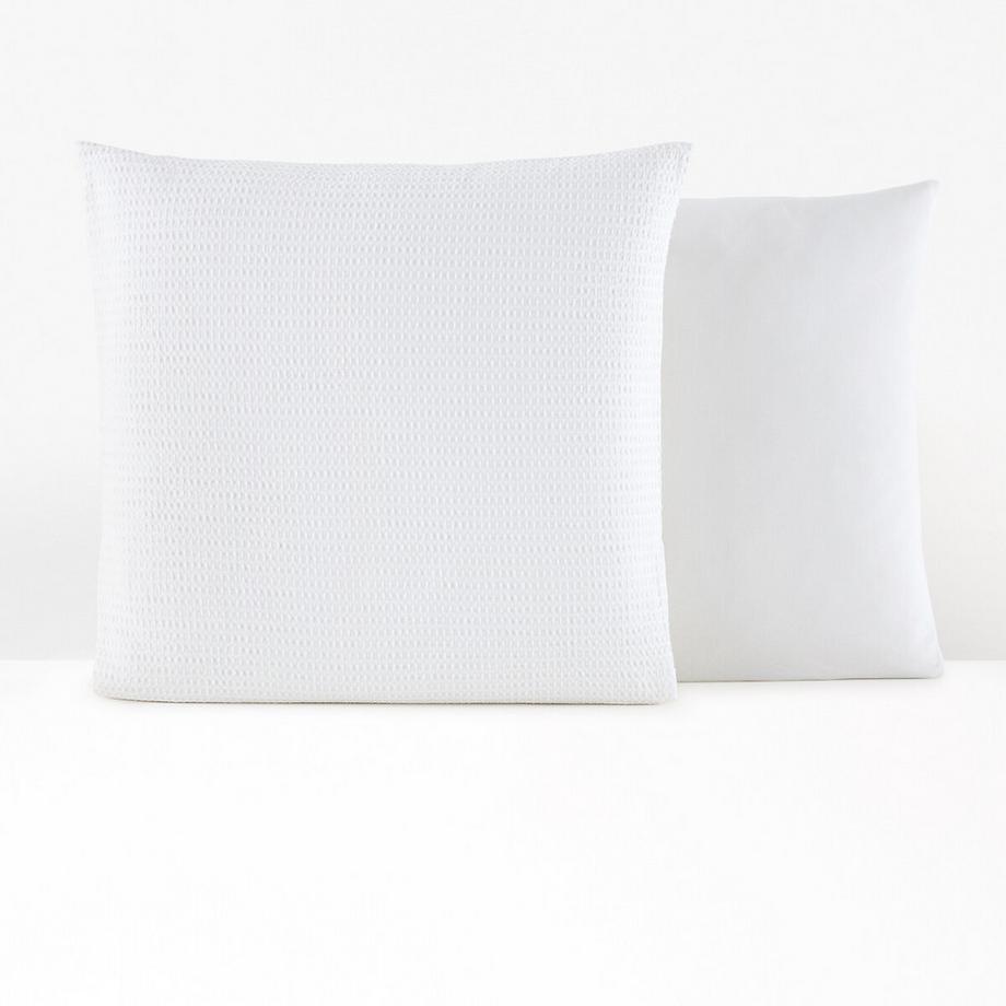 La Redoute Intérieurs Taie d'oreiller coton lavé nid d'abeille  