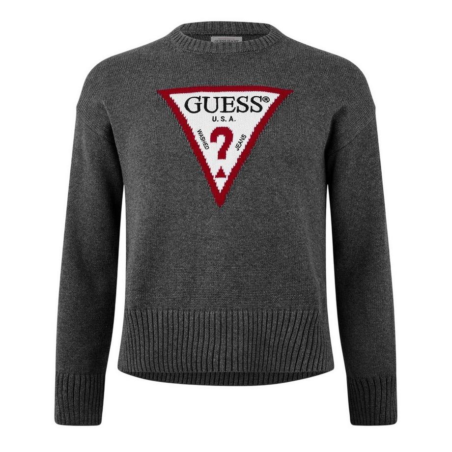 Maglione Regolare Lavorato A Maglia Girocollo