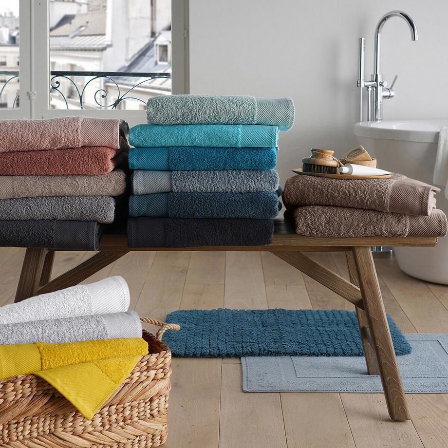 La Redoute Intérieurs Lot 4 serviettes d'invité éponge 500g/m2  