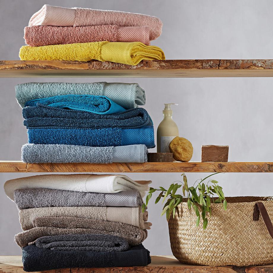 La Redoute Intérieurs Lot 4 serviettes d'invité éponge 500g/m2  
