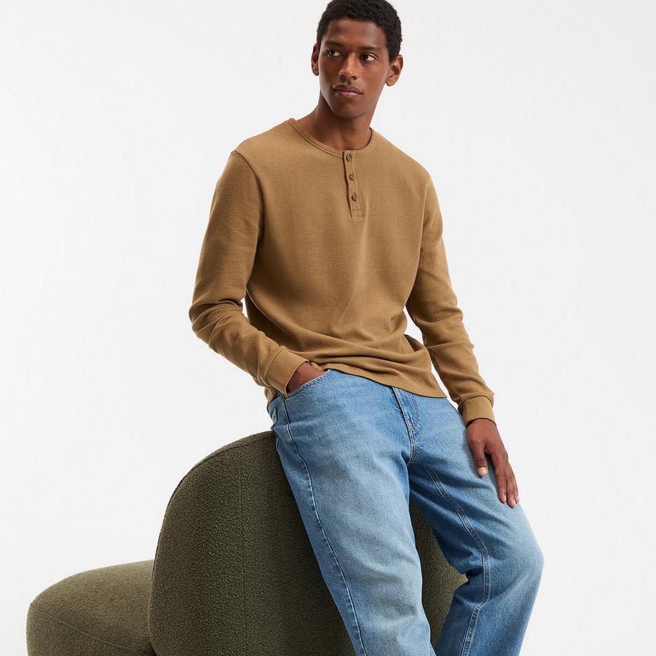 La Redoute Collections Haut Henley à Manches Longues  