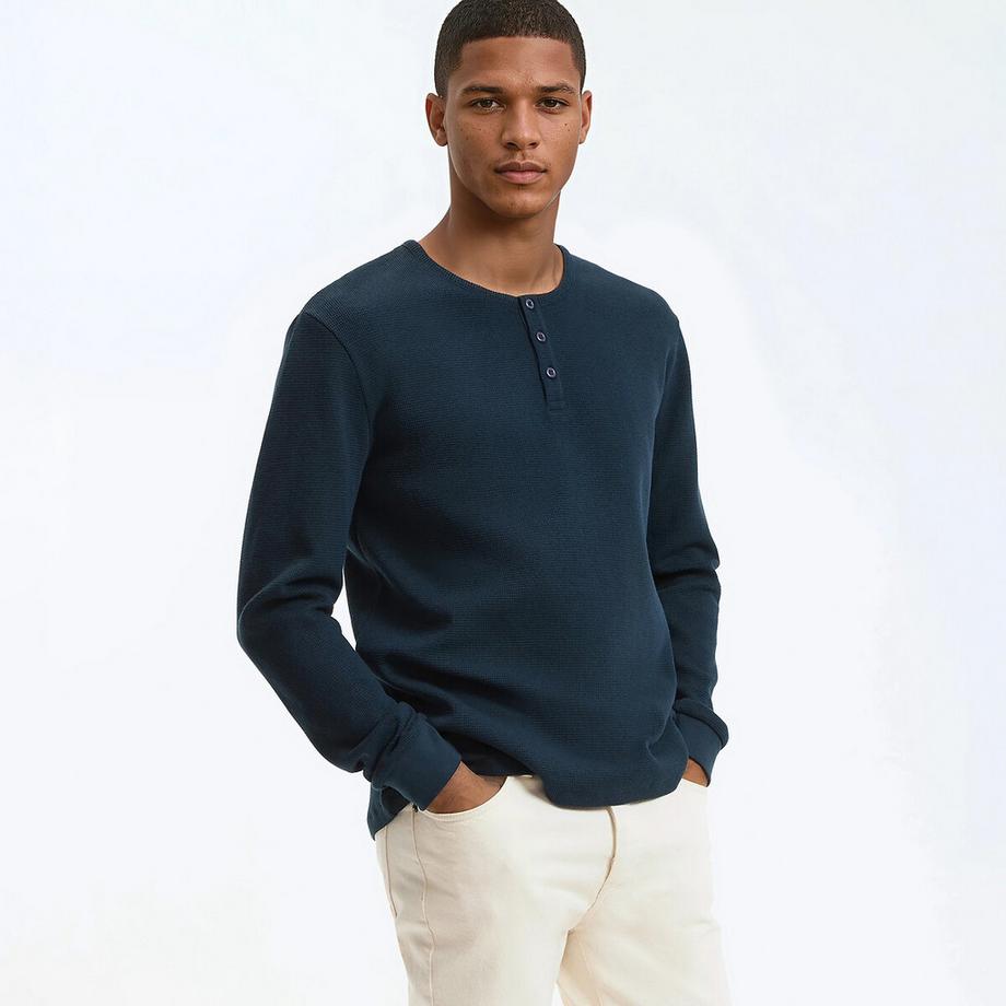 La Redoute Collections Haut Henley à Manches Longues  