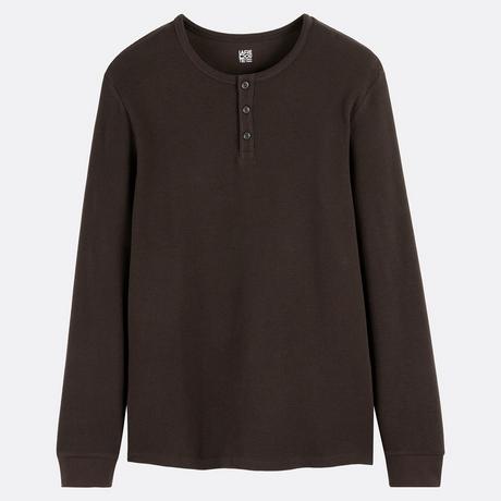 La Redoute Collections Langärmeliges Henley Oberteil  