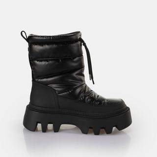 Buffalo  bottines flora puffer boot - vegan nylon 