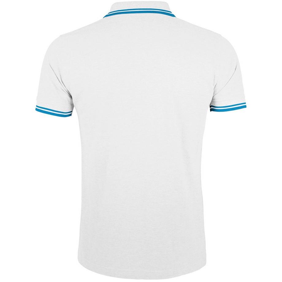 SOLS Pasadena Polo Pique Manica Corta Tipped  