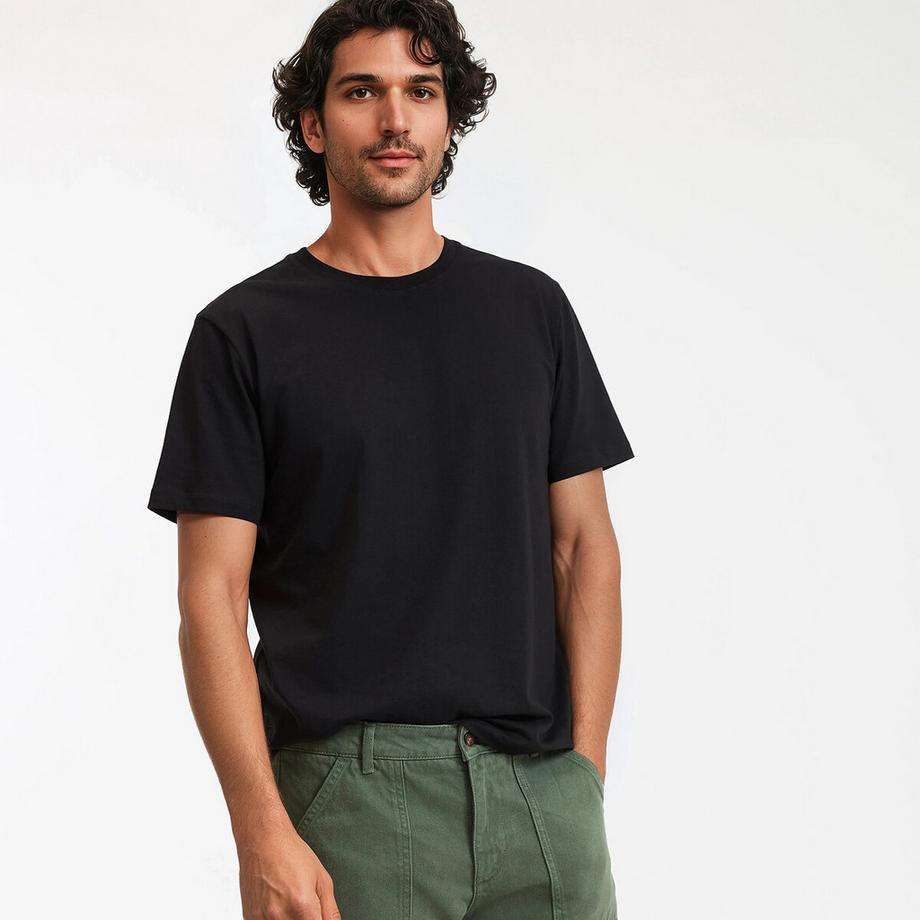 La Redoute Collections T-shirt girocollo maniche corte  