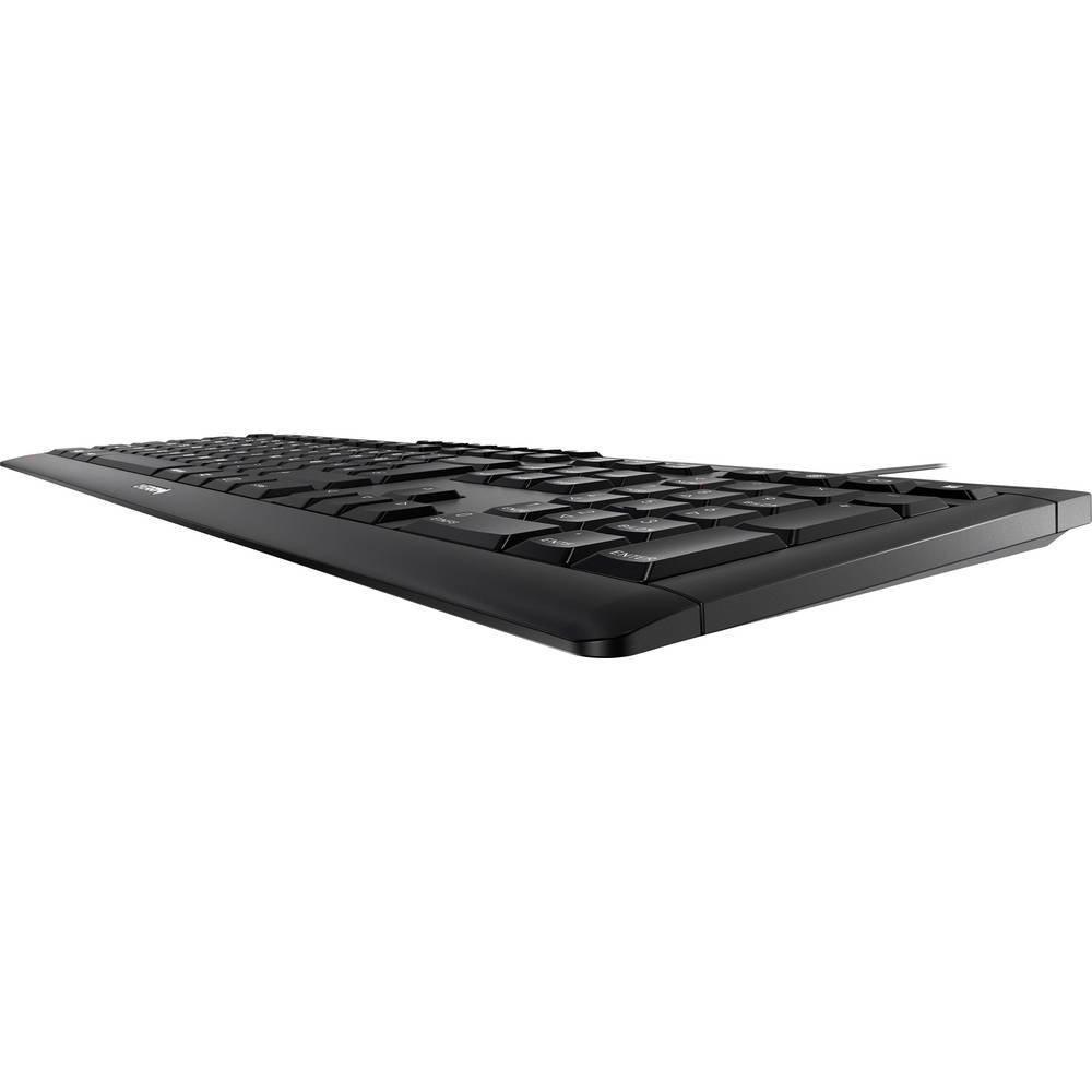 Cherry  CHERRY STREAM KEYBOARD Kabelgebundene Tastatur, Schwarz, USB (QWERTZ - DE) 