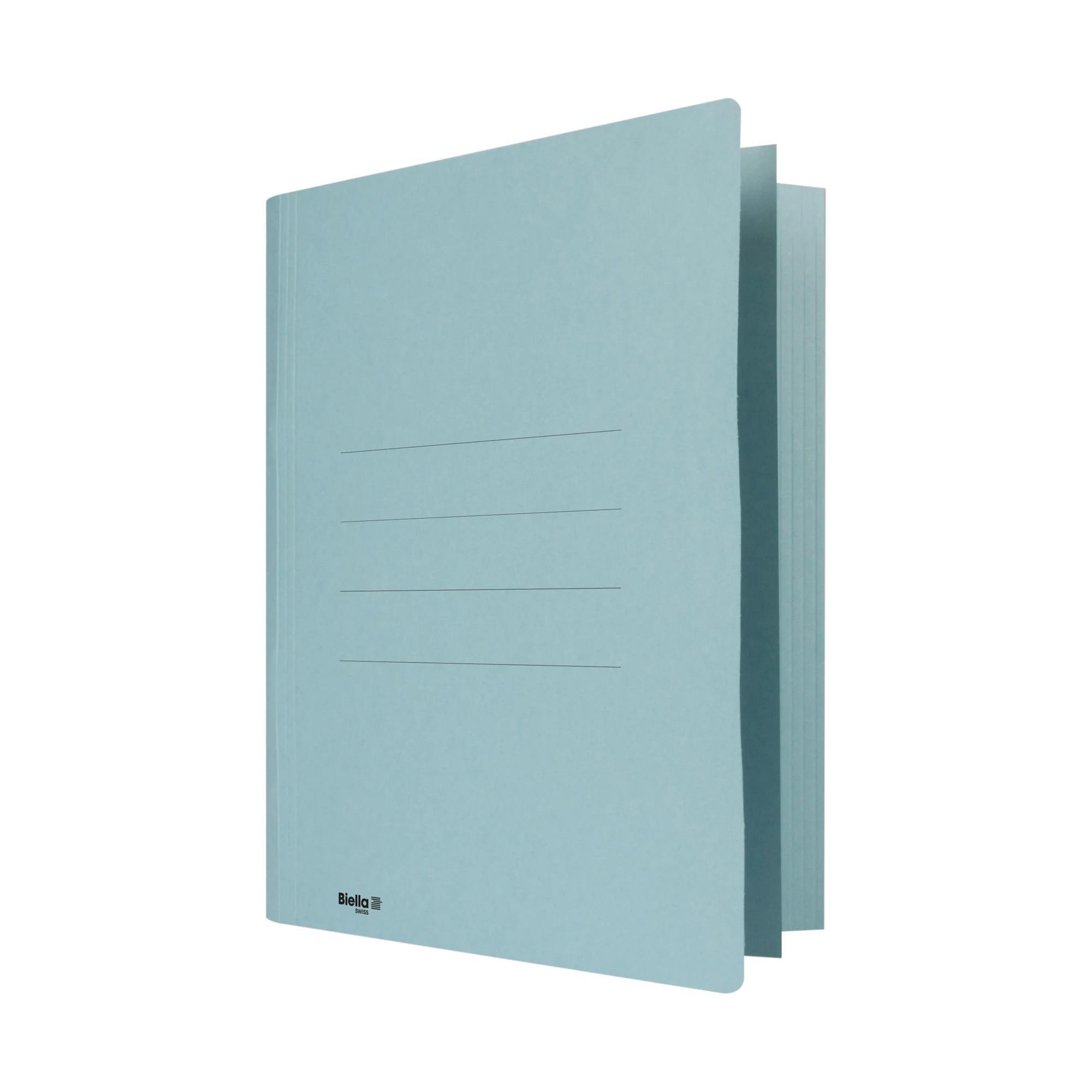 Biella BIELLA Schnellhefter Praxis A4 167400.05 blau, 320gm2 250 Bl.  