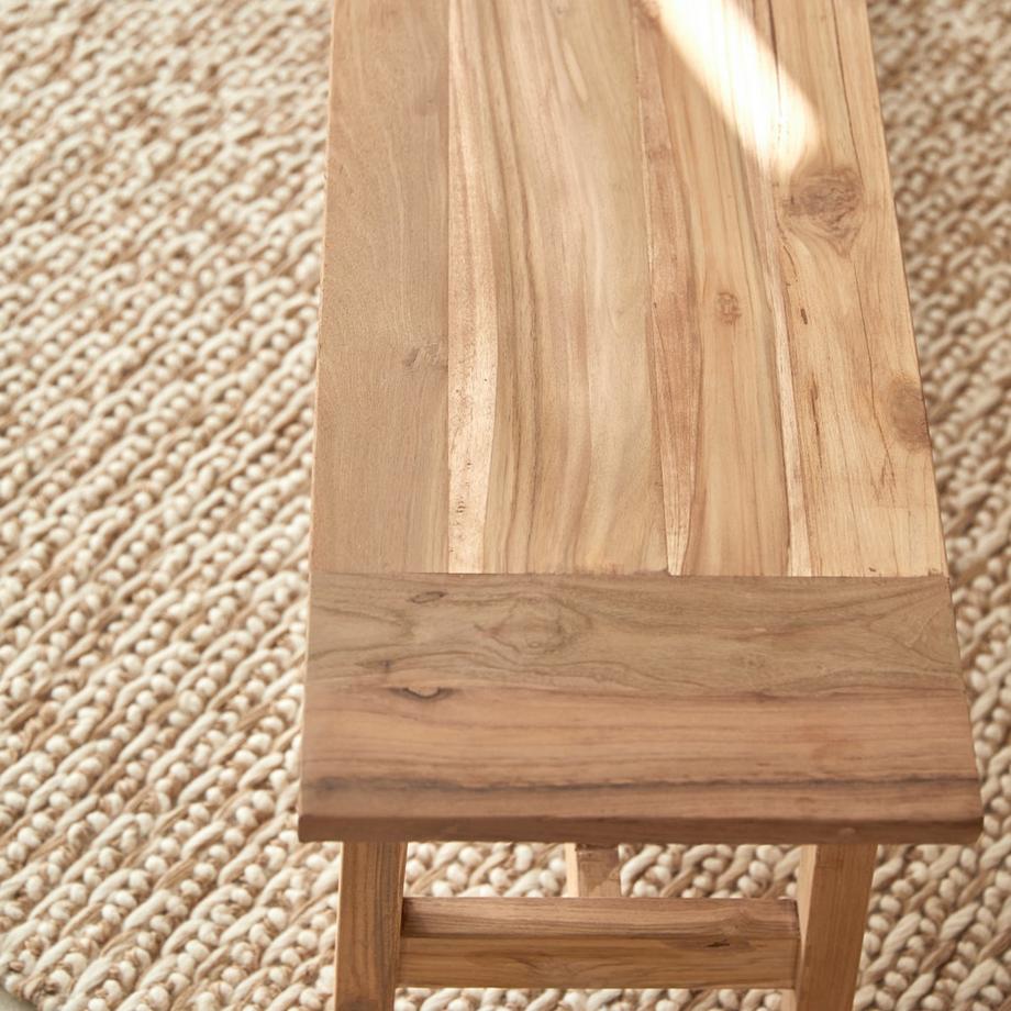 Tikamoon Banc en teck massif recyclé Filipe  