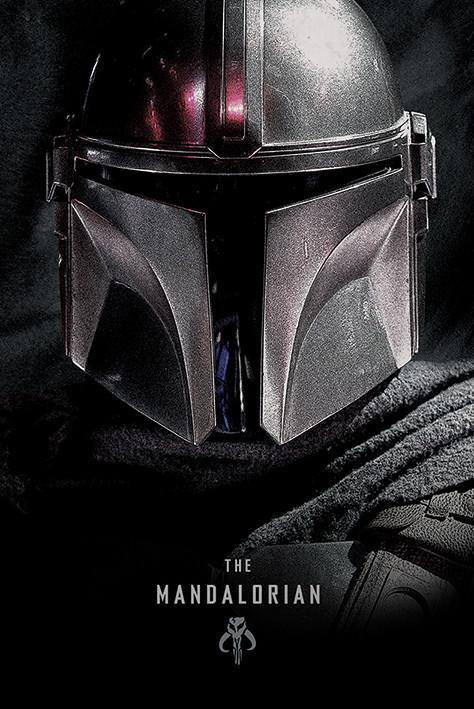 Pyramid Poster - Star Wars - The Mandalorian - Dark  