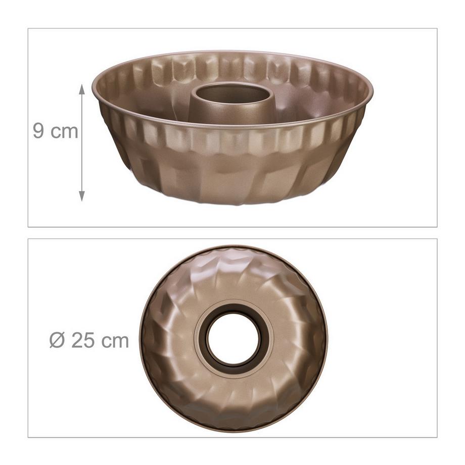 B2X Stampo per pan di Spagna beige  