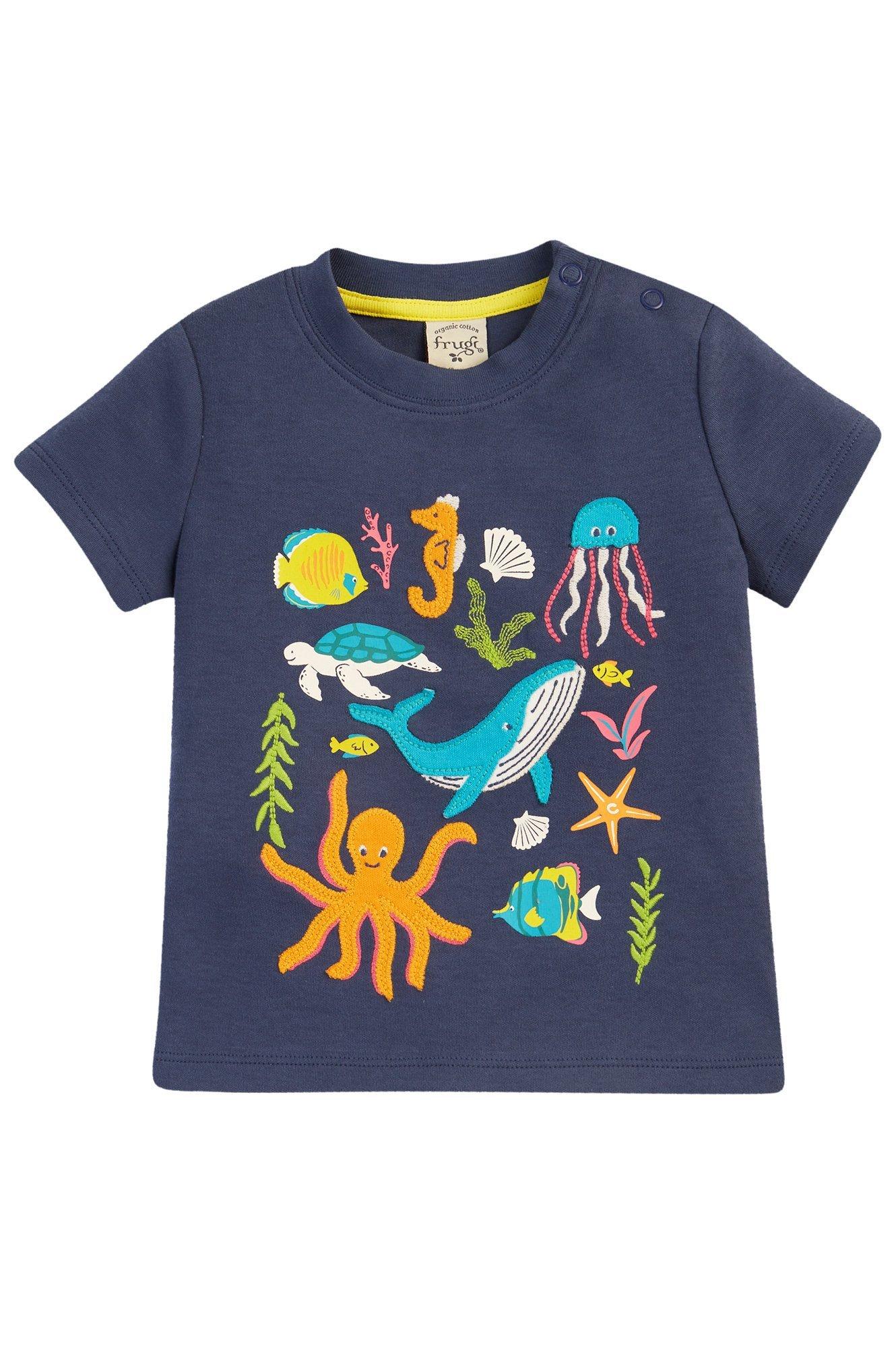 frugi  Kleinkinder T-Shirt Little Creature 