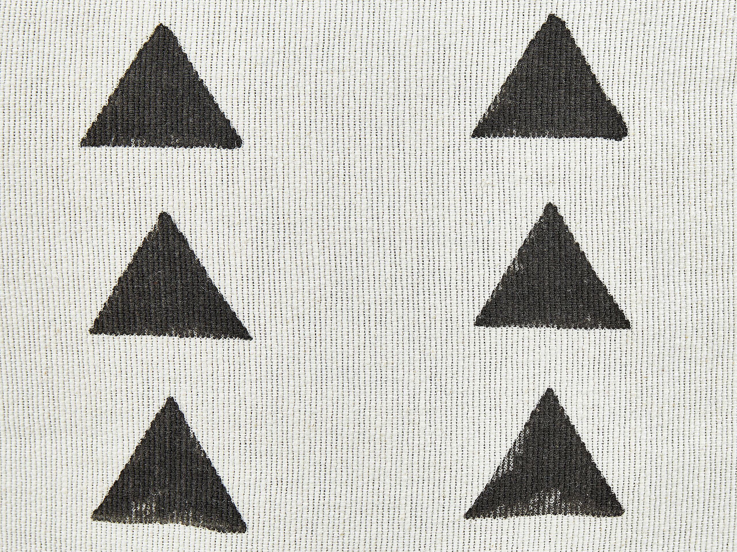 Beliani Pouf en Coton Boho TARODI  