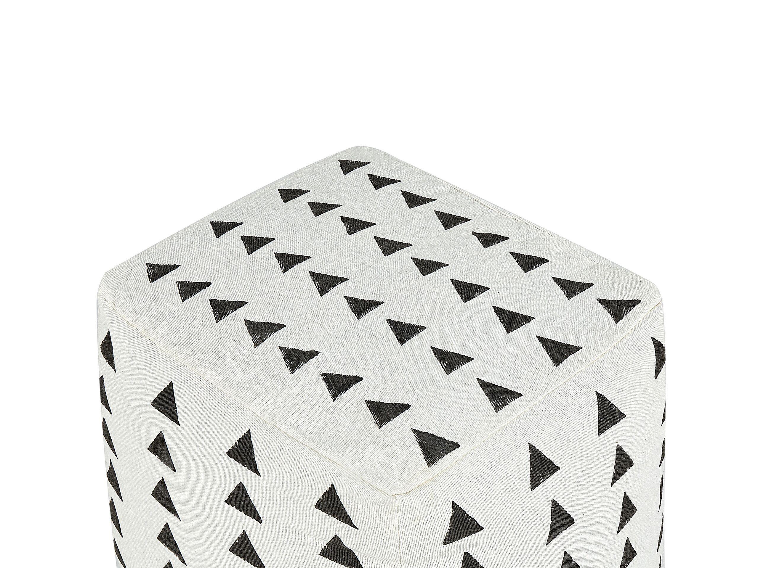 Beliani Pouf en Coton Boho TARODI  