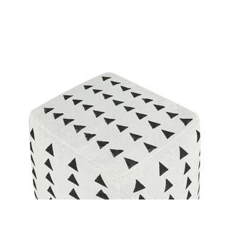 Beliani Pouf aus Baumwolle Boho TARODI  