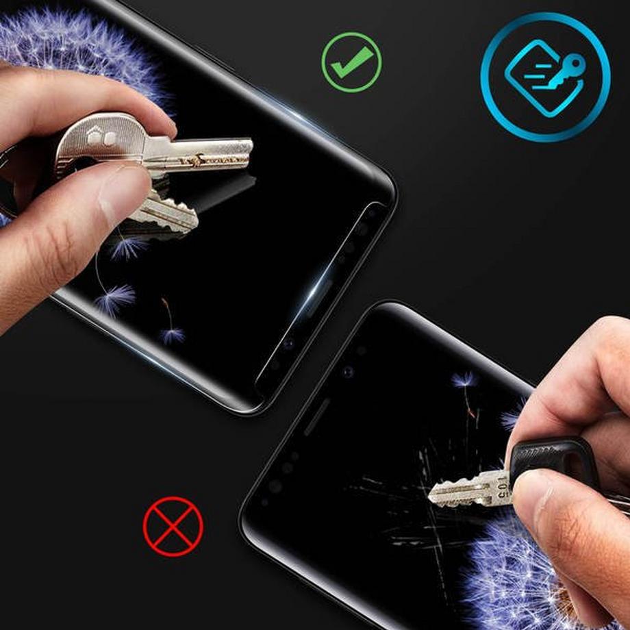 Avizar  Schutzfolie Galaxy S8/S9 Schwarz 