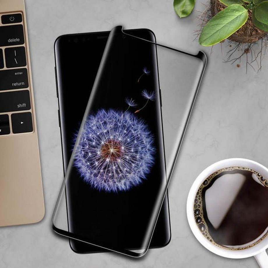 Avizar  Schutzfolie Galaxy S8/S9 Schwarz 