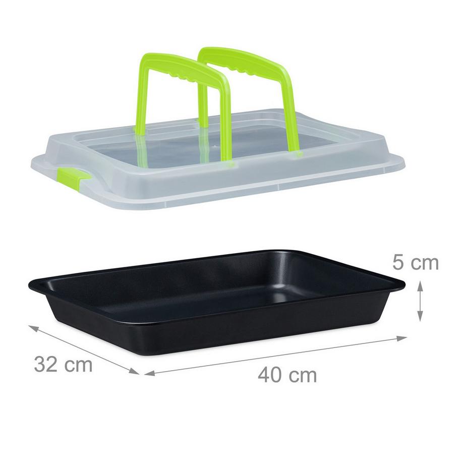 B2X Plaque de cuisson avec couvercle, 3 en 1  