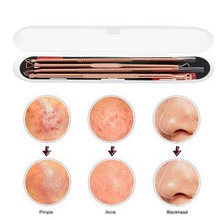 eStore  Traitement de l'acné et soins de la peau - Trousse à outils 2 en 1, 4 pièces 