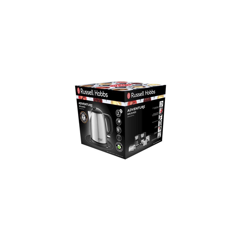 Russell Hobbs Russell Hobbs 24991-70 bollitore elettrico 1 L 2400 W Nero, Acciaio inossidabile  