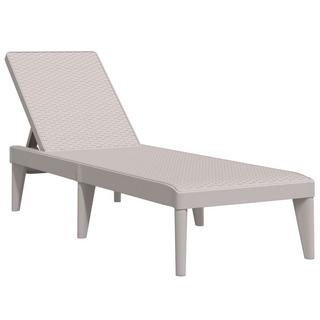 VidaXL Chaise longue polypropylène  