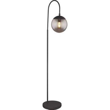 Lampadaire Blama métal noir mat 1xE27