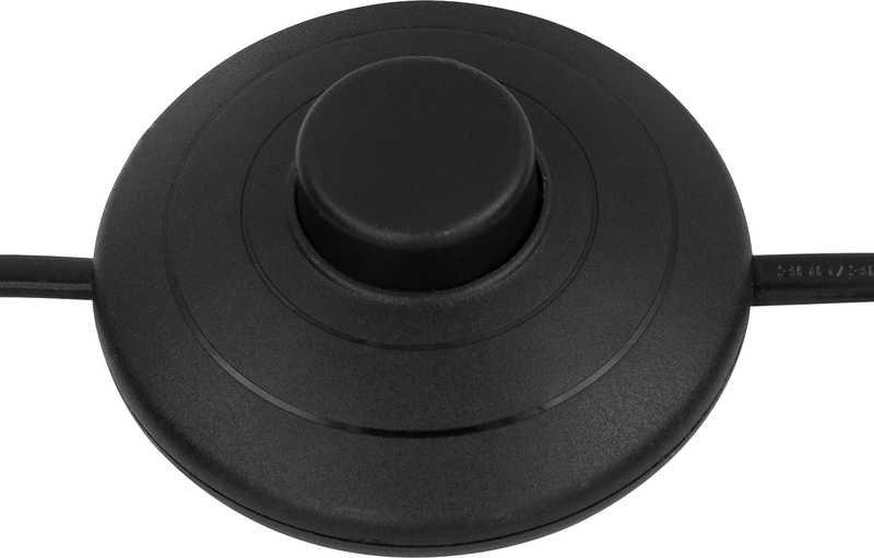 mutoni Lampadaire Blama métal noir mat 1xE27  